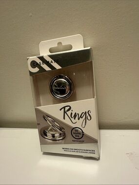 case-mate Silver Rotating Phone Ring Holder